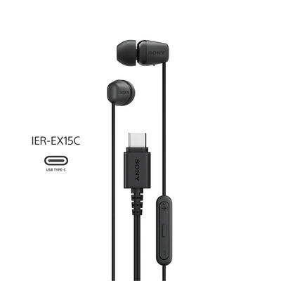 Miniatura de Audfonos In Ear SONY IEREX15CBZUC Negro