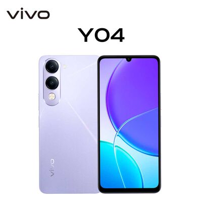 Miniatura de Celular Vivo Y04 128GB 674 Violeta Cristalino