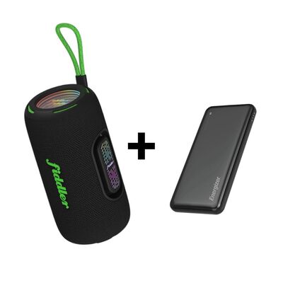Miniatura de Combo Parlante Inalmbrico Rocket 20W  Powerbank 10000 mah
