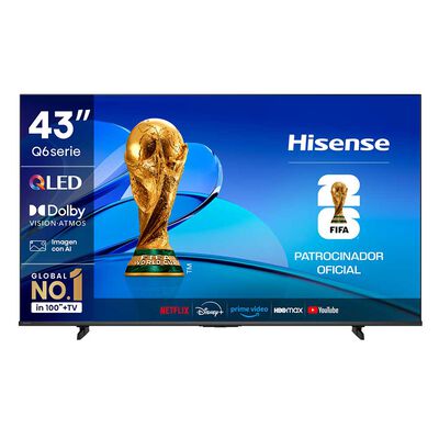 Miniatura de QLED 43 Hisense 43Q6QV Ultra HD 4K