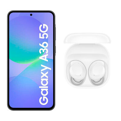 Miniatura de Combo Celular Samsung Galaxy A36 128GB 67 Negro  Audfonos Bluetooth Samsung Galaxy Buds Core Blanco