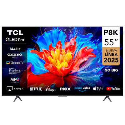Miniatura de Smart TV QLED 55 TCL 4K UHD Google TV 55P8K