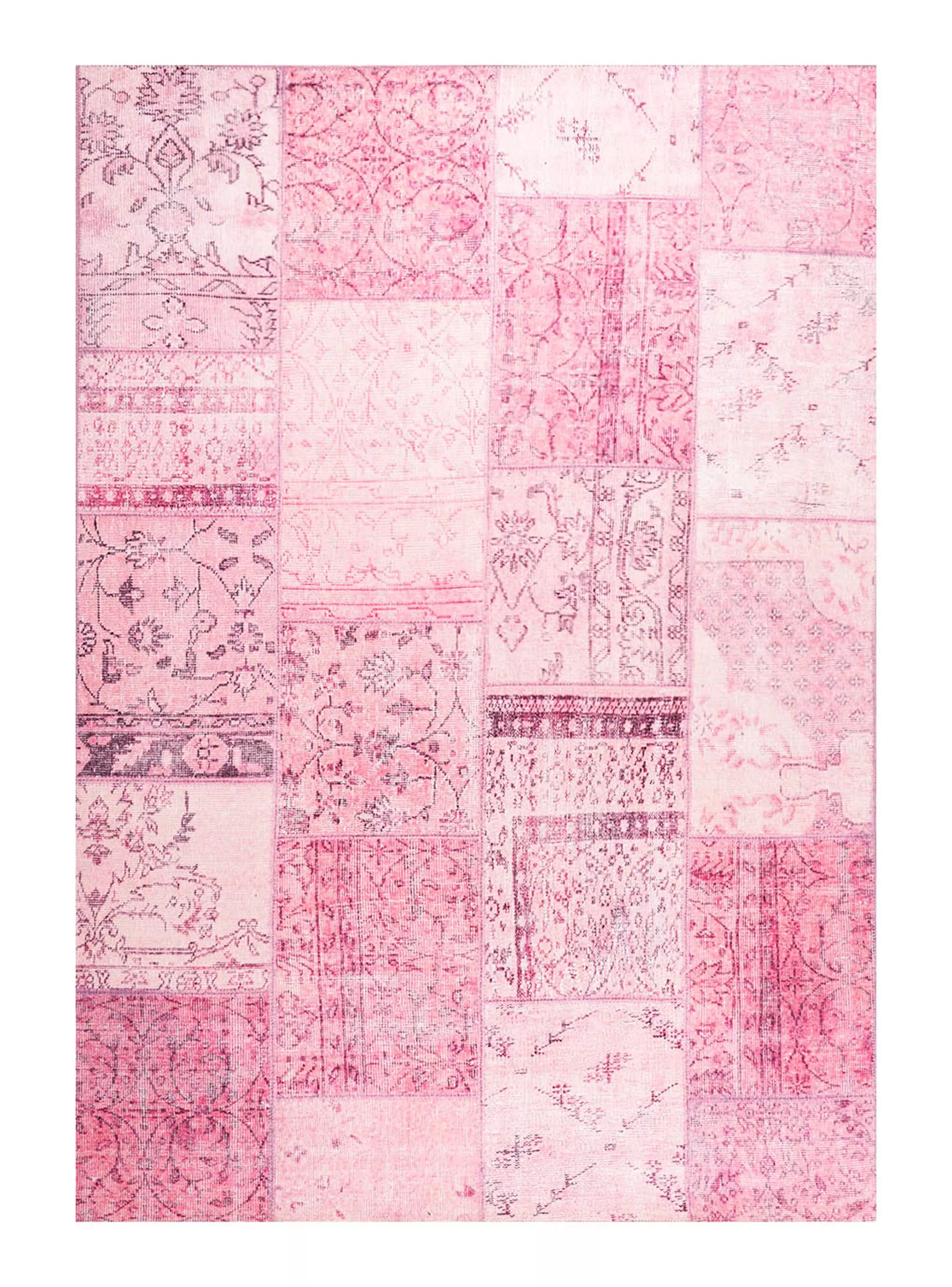 Miniatura de Alfombra Vintage 230x330 cm Full Rosa