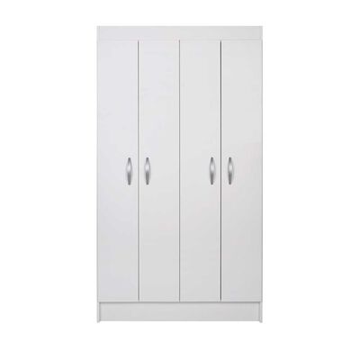 Imagen ampliada #1 para Clset CIC Bagua 4 Puertas Blanco